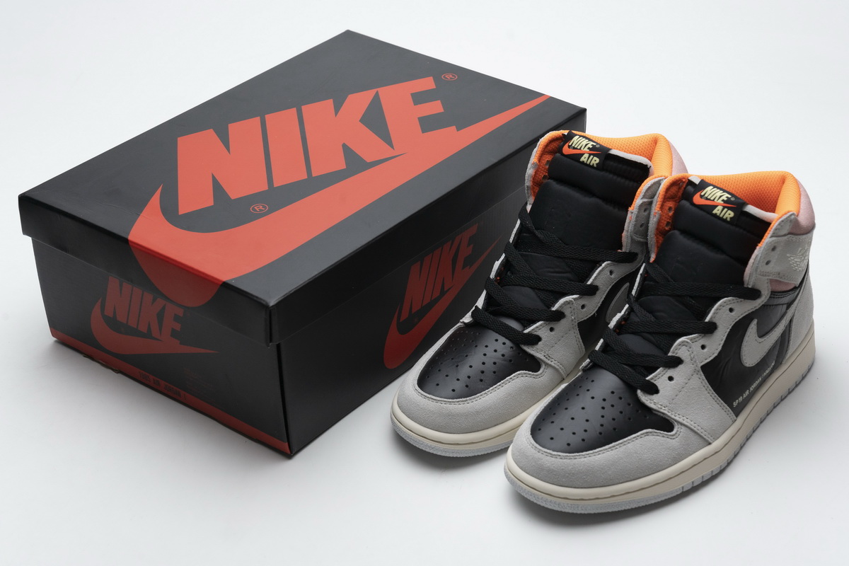 Nike Air Jordan 1 Retro Grey Crimson 555088 018 13 - www.kickbulk.co