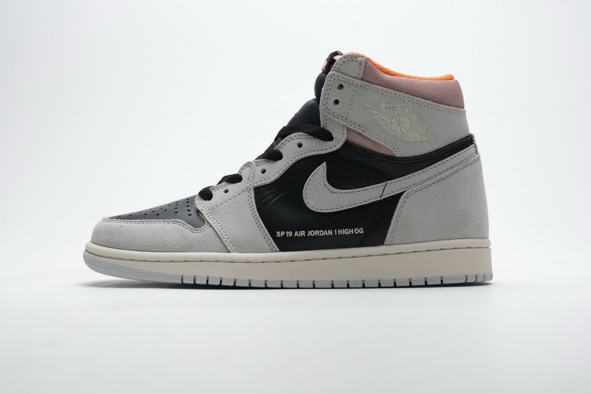 Nike Air Jordan 1 Retro Grey Crimson 555088 018 15 - www.kickbulk.co