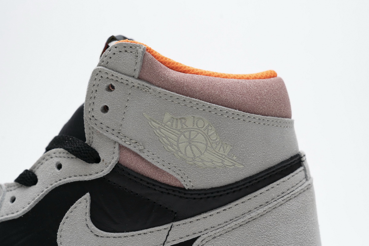 Nike Air Jordan 1 Retro Grey Crimson 555088 018 25 - www.kickbulk.co