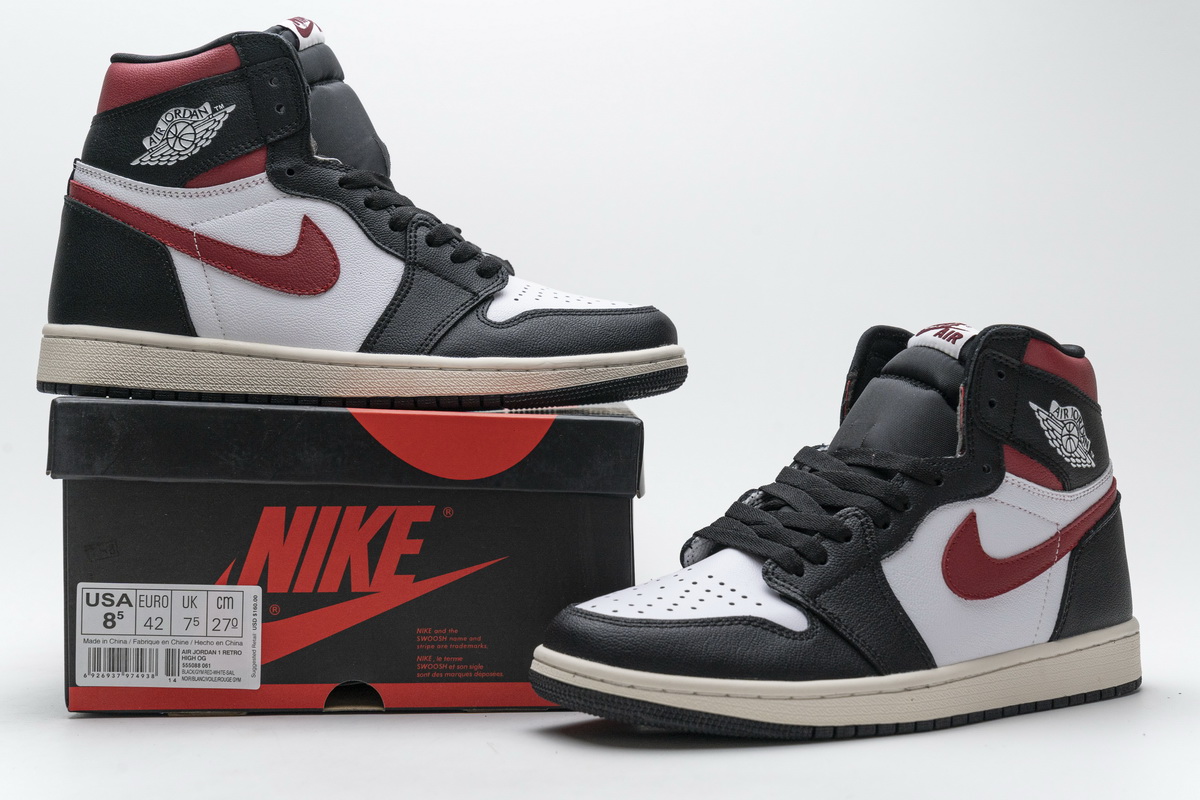 Nike Air Jordan 1 Retro High Og Gym Red 555088 061 15 - www.kickbulk.co