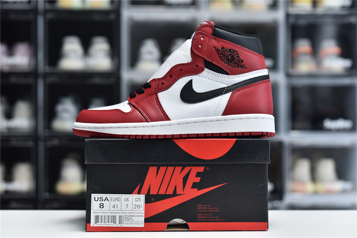 Jordan Air 1 Retro High Og Chicago 555088 10 Kickbulk Co 9 - www.kickbulk.co