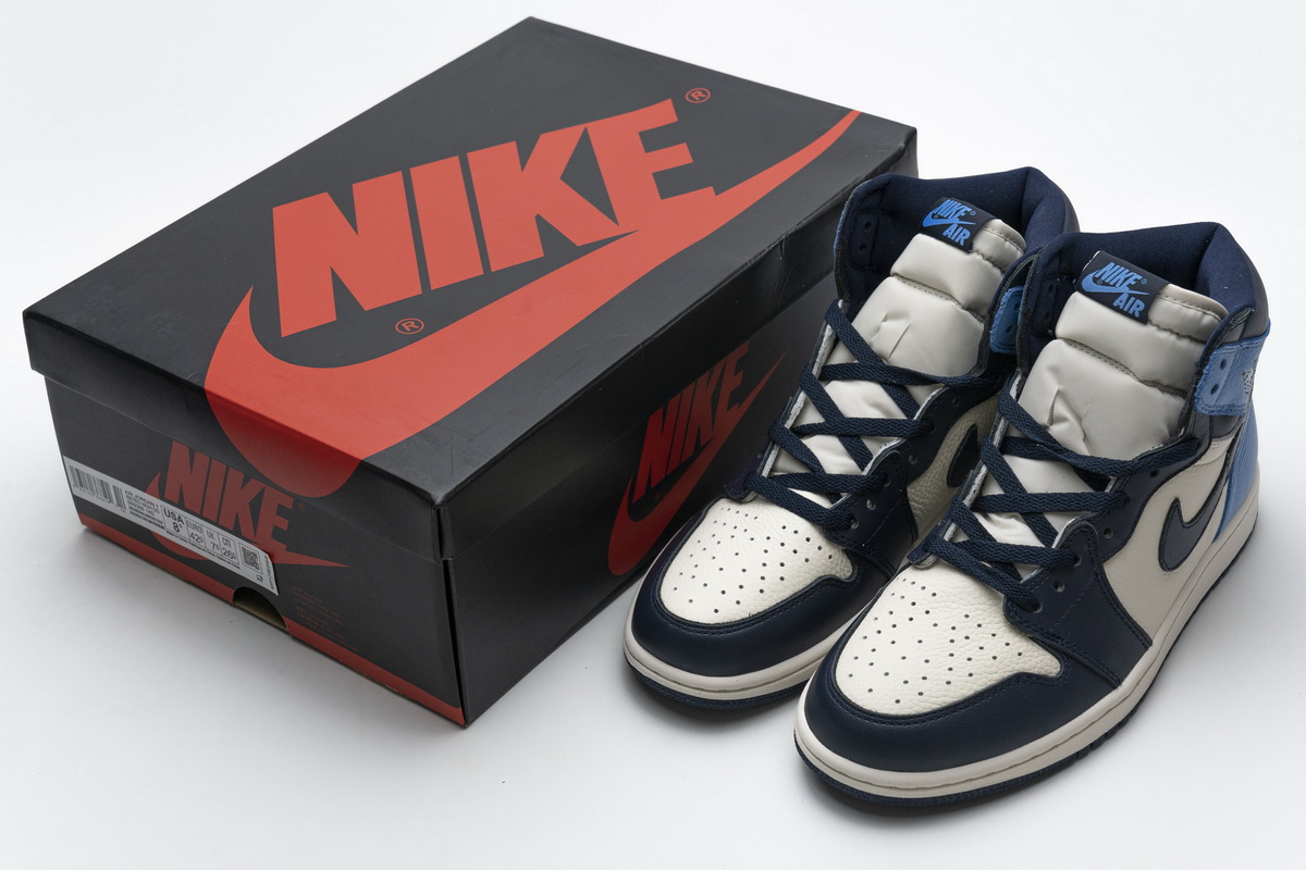 Nike Air Jordan 1 Retro High Og Obsidian Unc 555088 140 15 - www.kickbulk.co