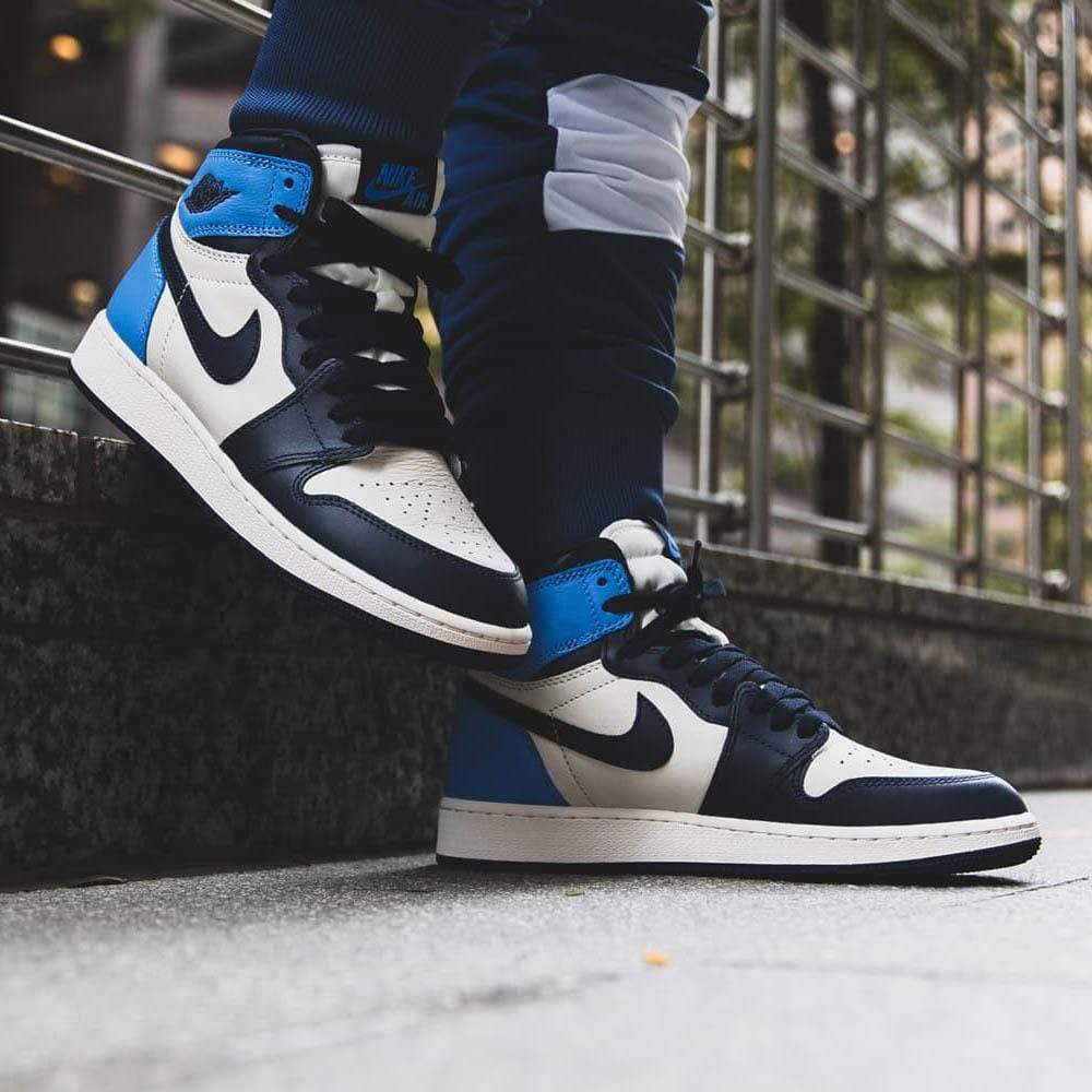 Nike Air Jordan 1 Retro High Og Obsidian Unc 555088 140 6 - www.kickbulk.co