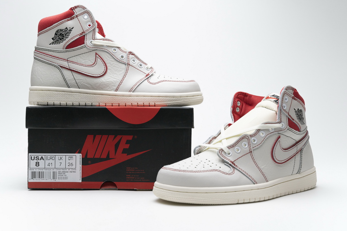 Nike Air Jordan 1 Phantom White 555088 160 13 - www.kickbulk.co