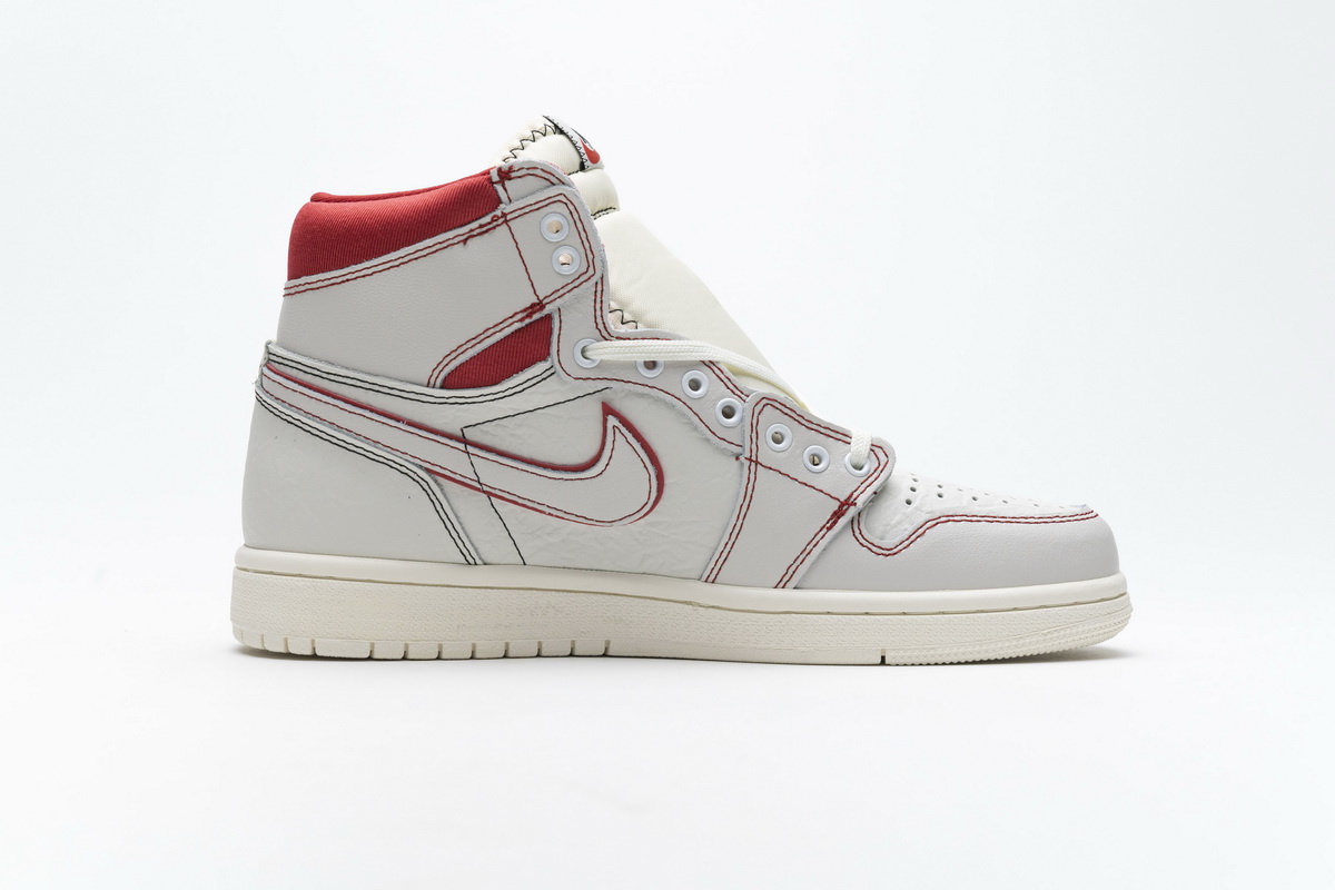 Nike Air Jordan 1 Phantom White 555088 160 9 - www.kickbulk.co