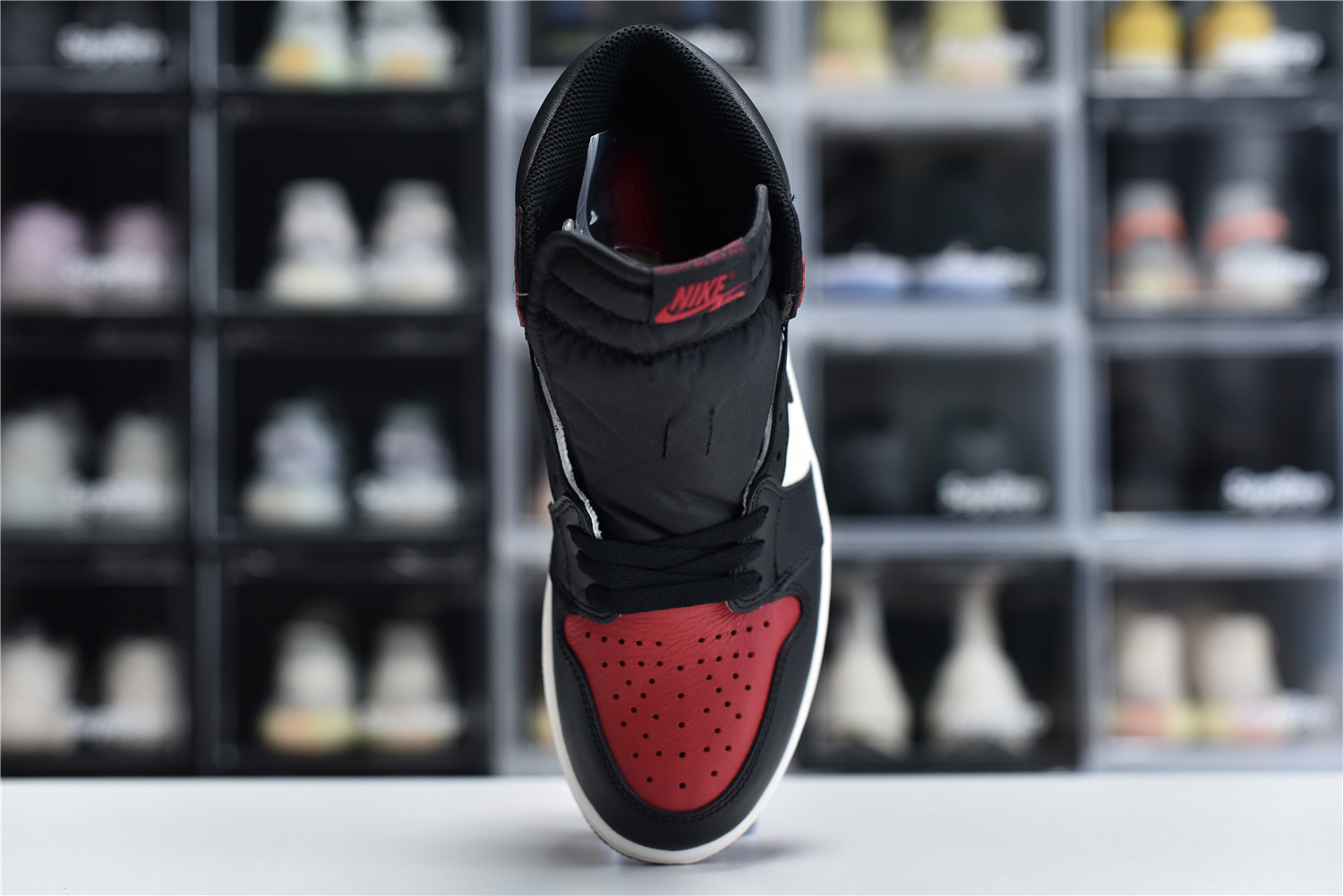 Nike Air Jordan 1 Retro High Og Red Black White Men Sneakers 555088 610 Kickbulk 5 - www.kickbulk.co