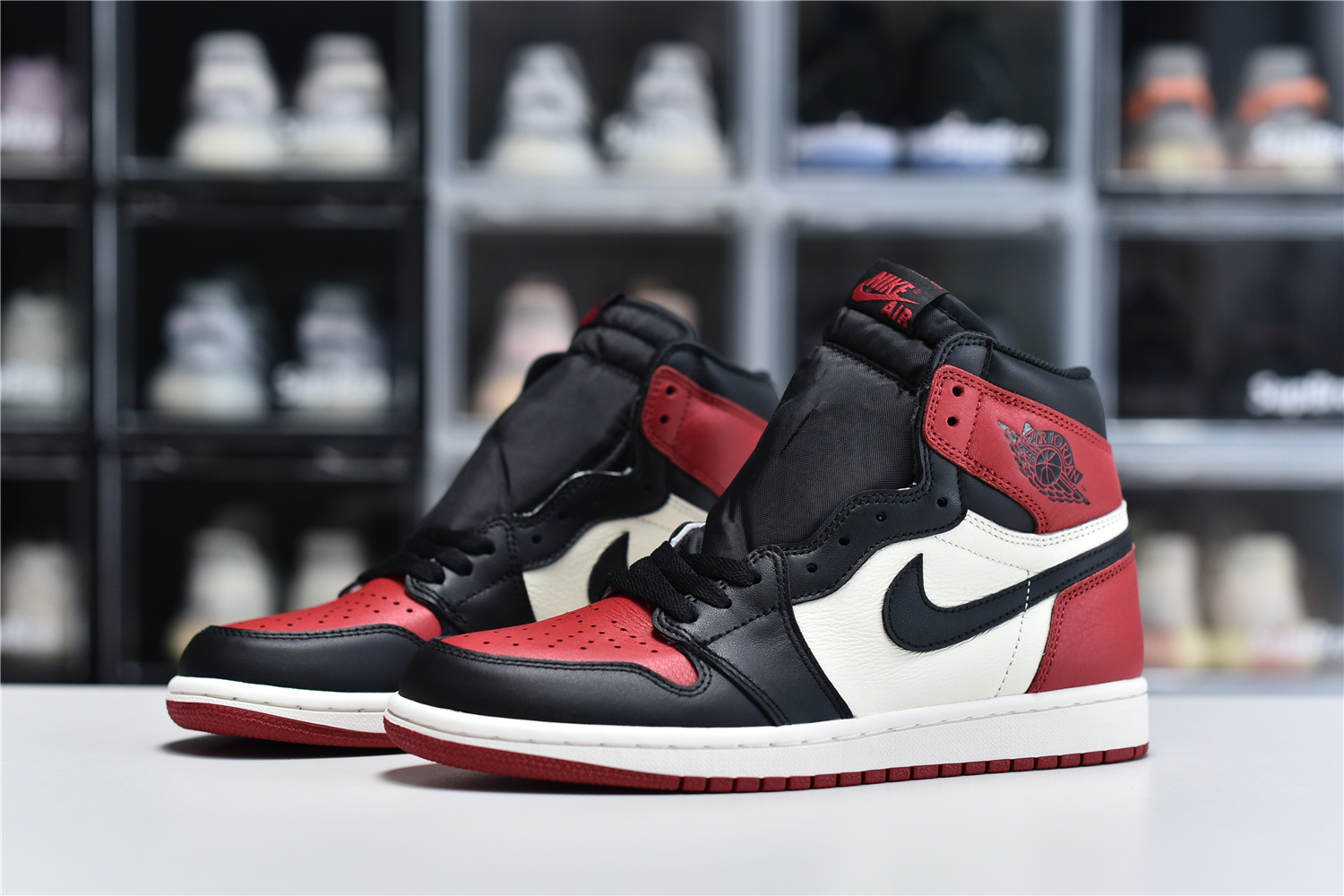 Nike Air Jordan 1 Retro High Og Red Black White Men Sneakers 555088 610 Kickbulk 7 - www.kickbulk.co