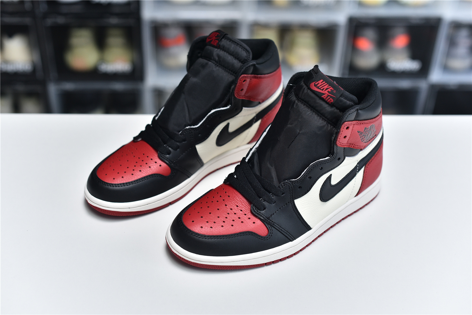 Nike Air Jordan 1 Retro High Og Red Black White Men Sneakers 555088 610 Kickbulk 8 - www.kickbulk.co