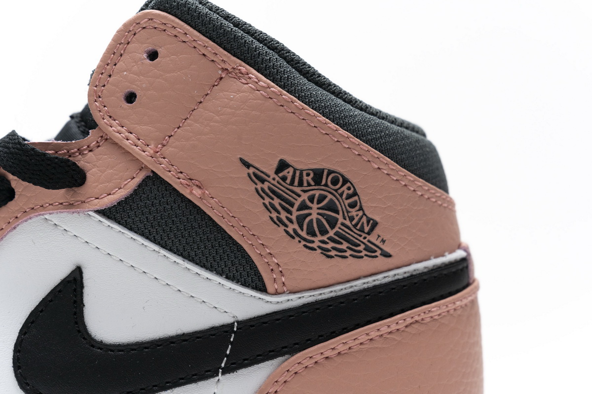 Nike Air Jordan 1 Mid Gs Pink Quartz 555112 603 19 - www.kickbulk.co