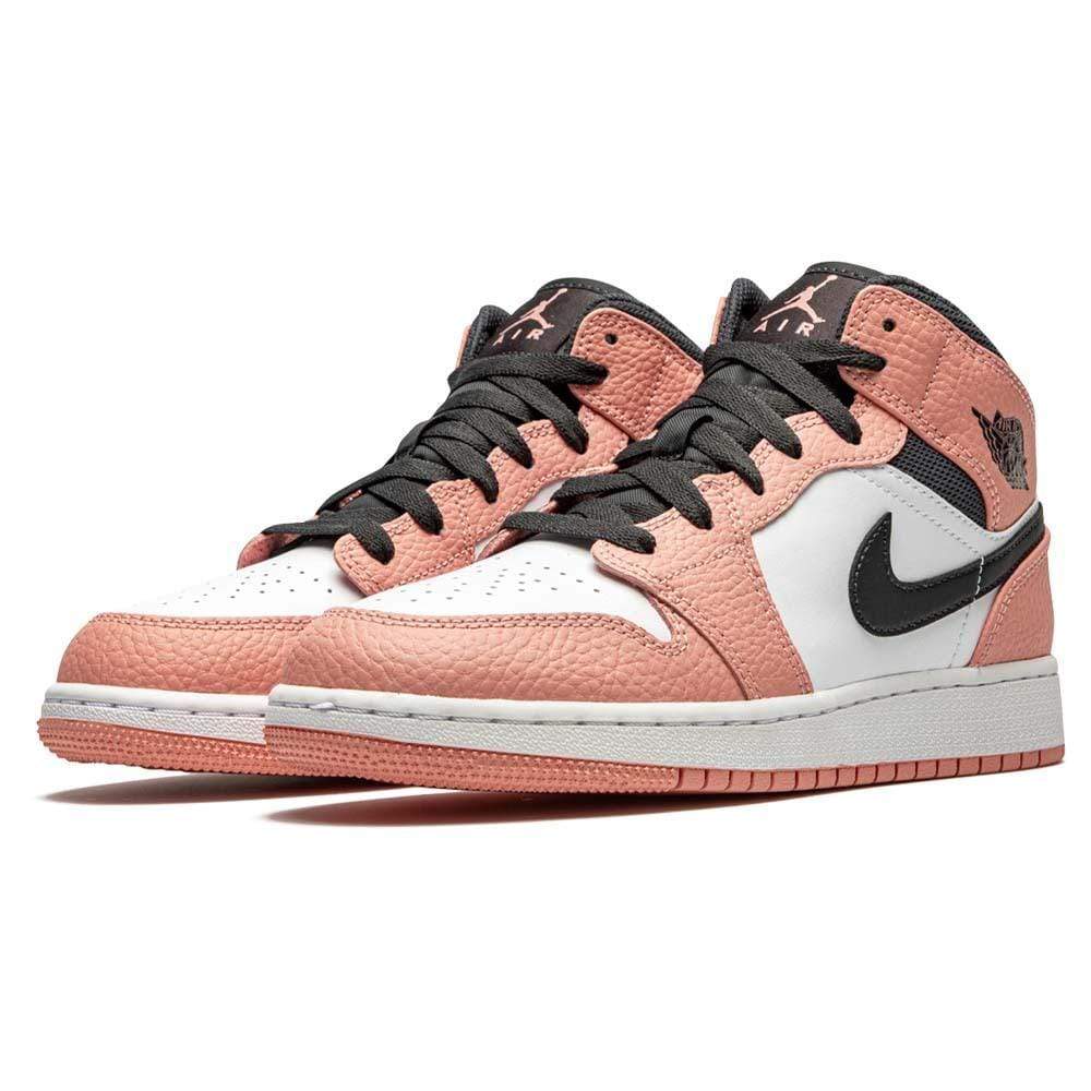 Nike Air Jordan 1 Mid Gs Pink Quartz 555112 603 2 - www.kickbulk.co