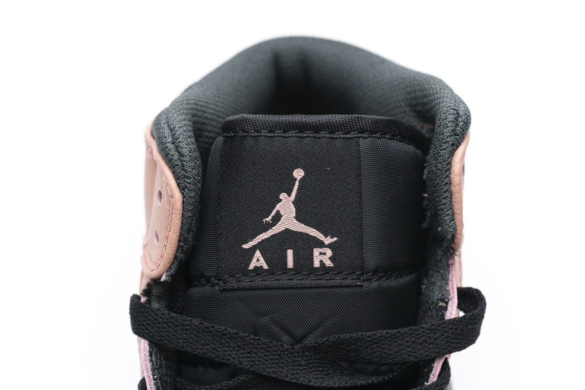 Nike Air Jordan 1 Mid Gs Pink Quartz 555112 603 25 - www.kickbulk.co