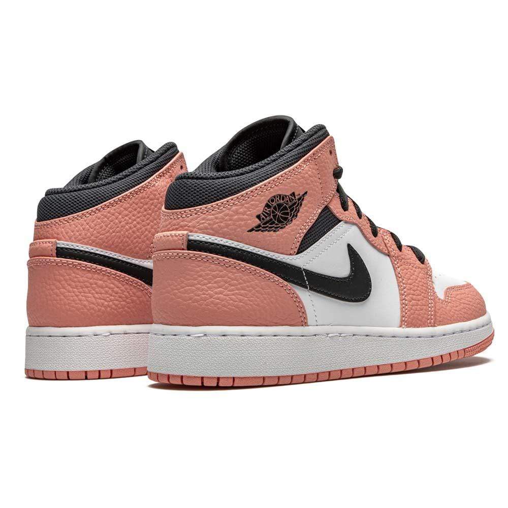 Nike Air Jordan 1 Mid Gs Pink Quartz 555112 603 3 - www.kickbulk.co