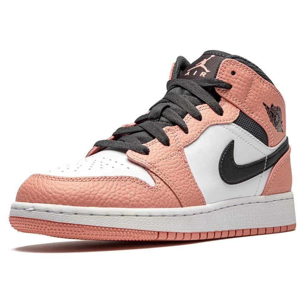 Nike Air Jordan 1 Mid Gs Pink Quartz 555112 603 4 - www.kickbulk.co