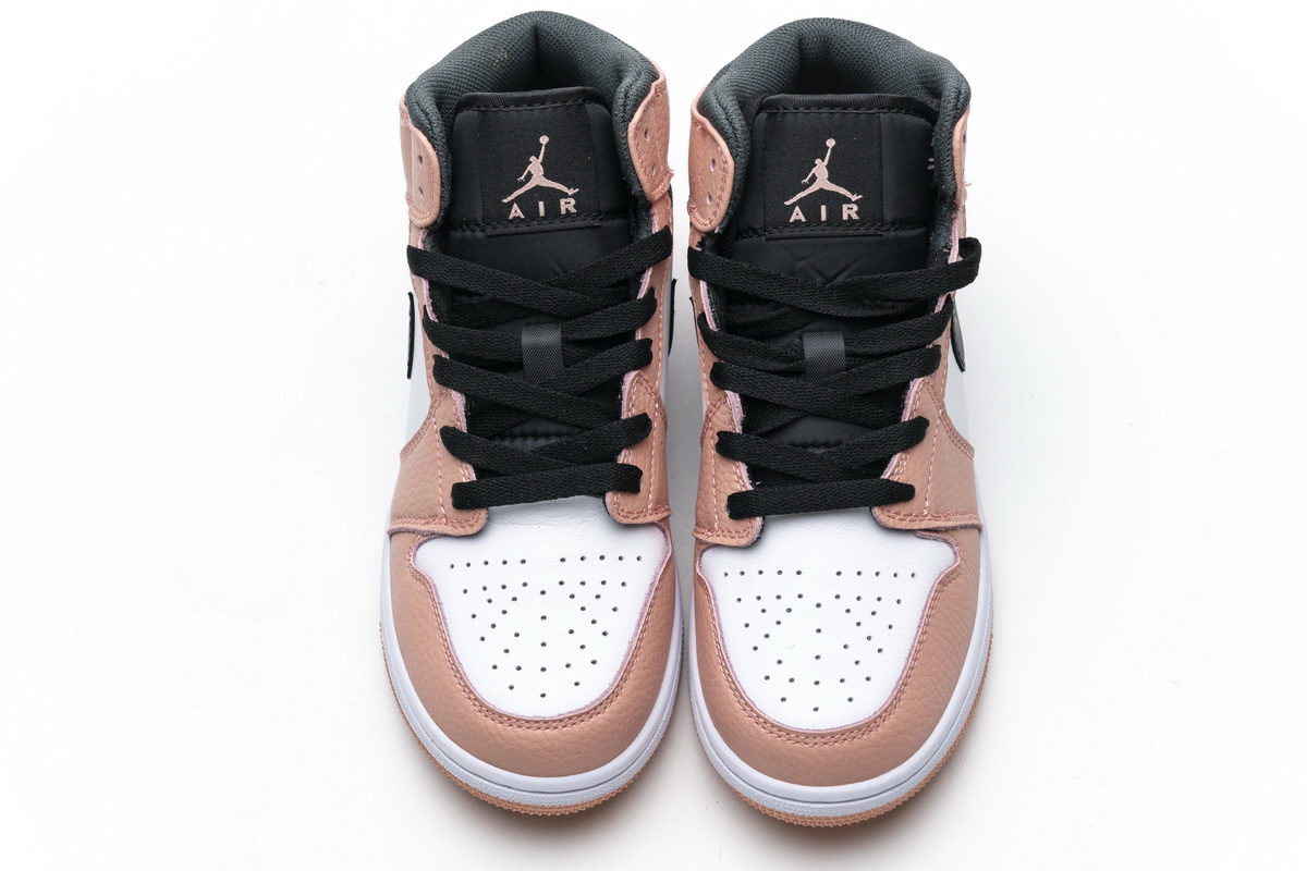 Nike Air Jordan 1 Mid Gs Pink Quartz 555112 603 7 - www.kickbulk.co