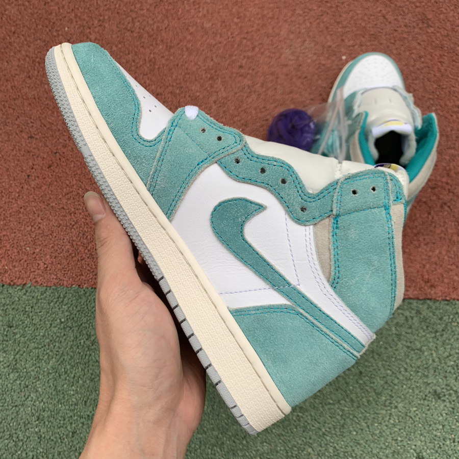 Nike Air Jordan 1 Retro High Og Gs Turbo Green 575441 311 8 - www.kickbulk.co