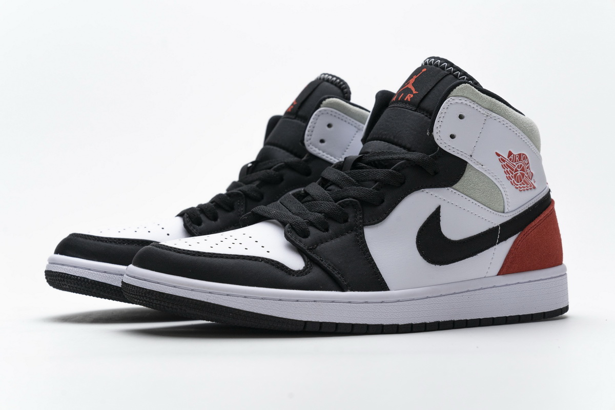 Nike Air Jordan 1 Mid Se Union Black Toe 852542 100 10 - www.kickbulk.co