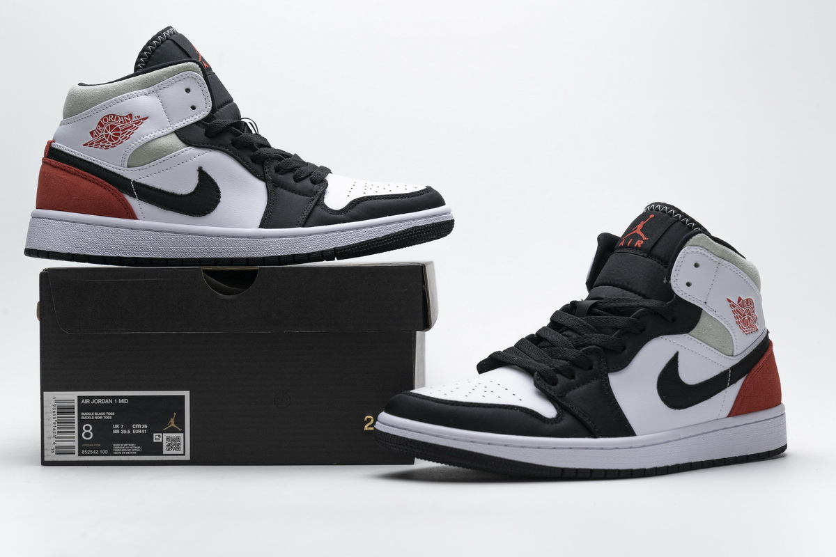 Nike Air Jordan 1 Mid Se Union Black Toe 852542 100 13 - www.kickbulk.co