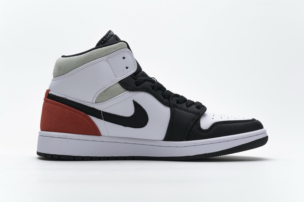 Nike Air Jordan 1 Mid Se Union Black Toe 852542 100 9 - www.kickbulk.co