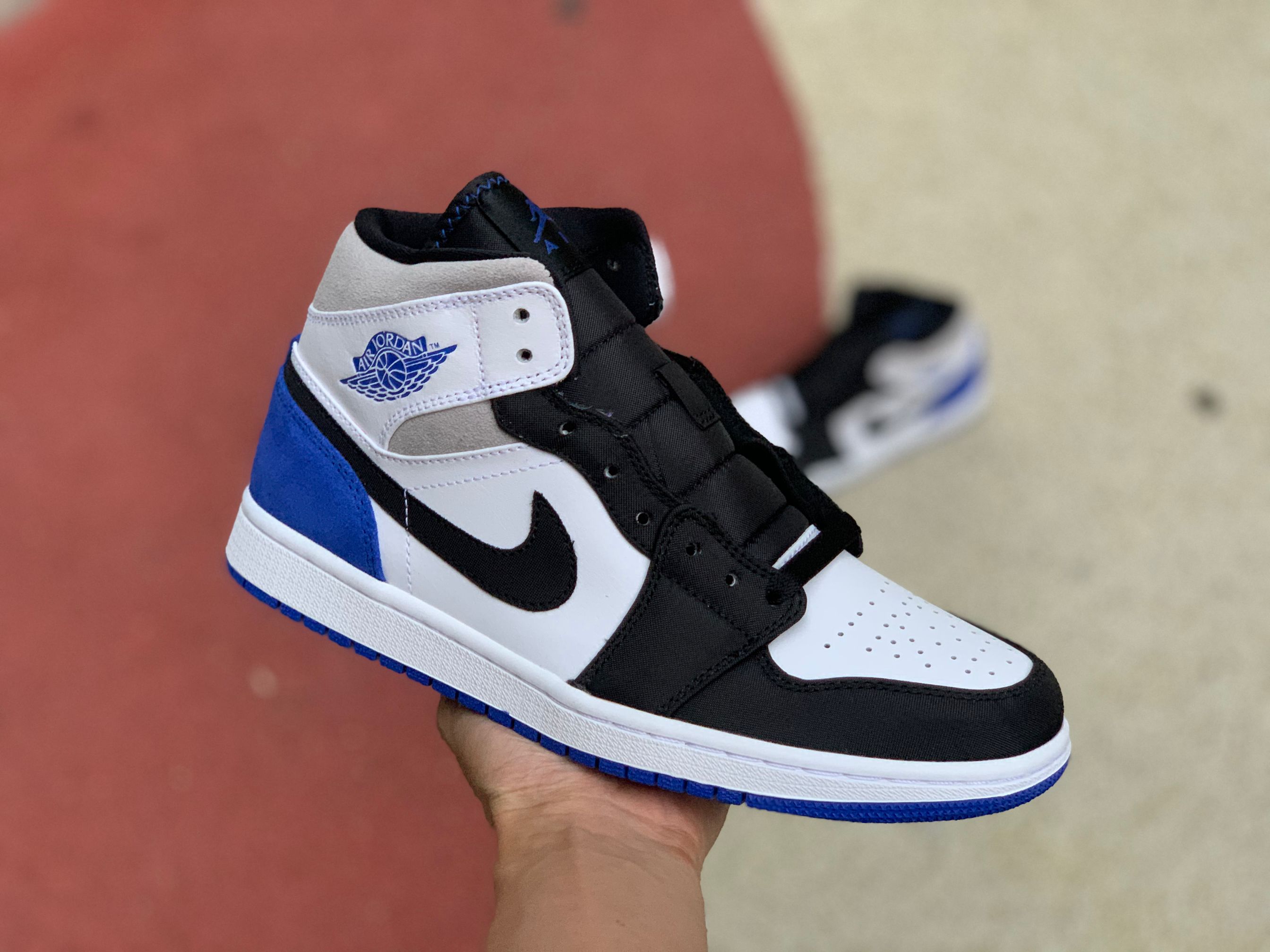 Nike Air Jordan 1 Mid Se Game Royal 852542 102 11 - www.kickbulk.co