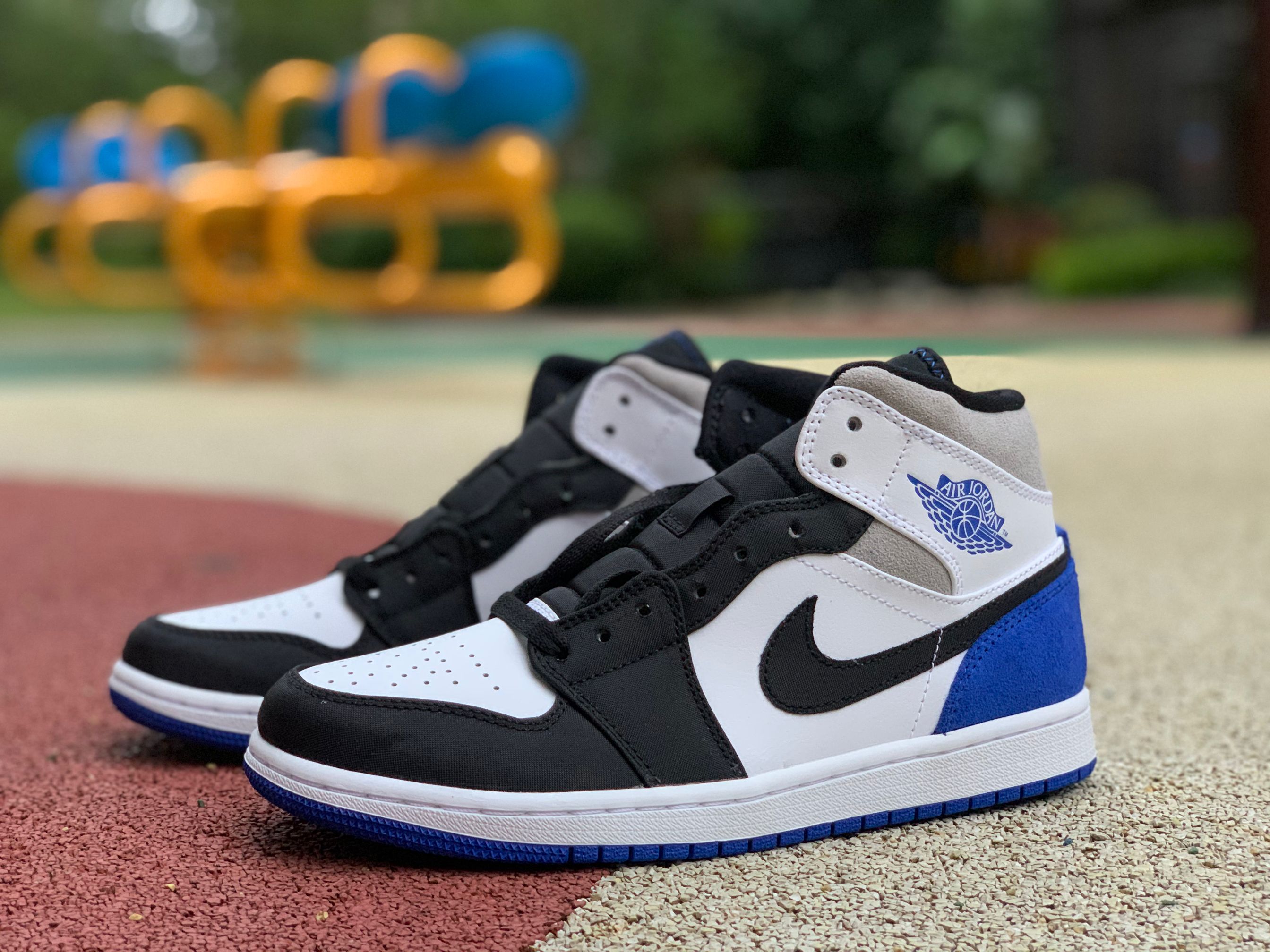 Nike Air Jordan 1 Mid Se Game Royal 852542 102 8 - www.kickbulk.co