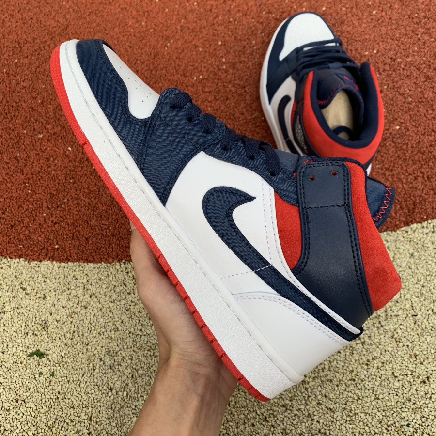 Nike Air Jordan 1 Mid Se Olympic Usa 852542 104 11 - www.kickbulk.co