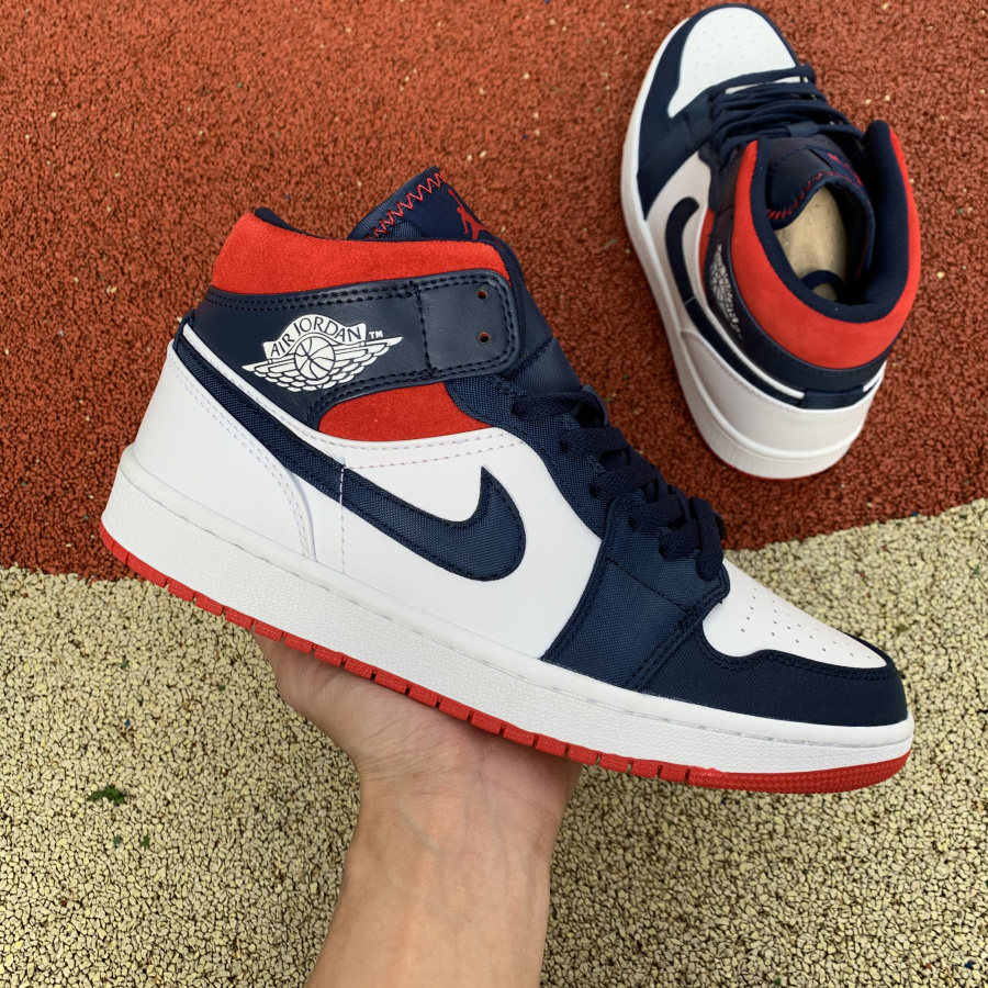 Nike Air Jordan 1 Mid Se Olympic Usa 852542 104 6 - www.kickbulk.co