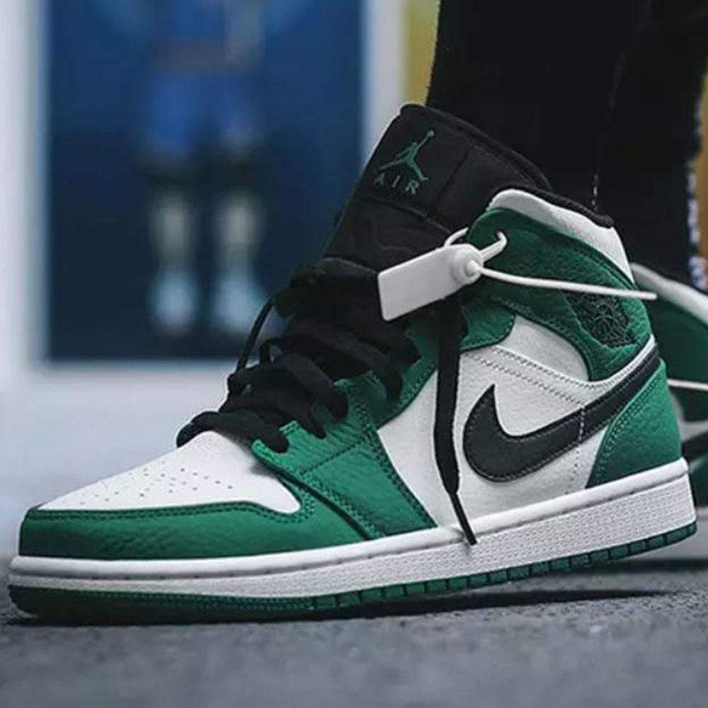 Nike Air Jordan 1 Mid Pine Green 852542 301 6 - www.kickbulk.co