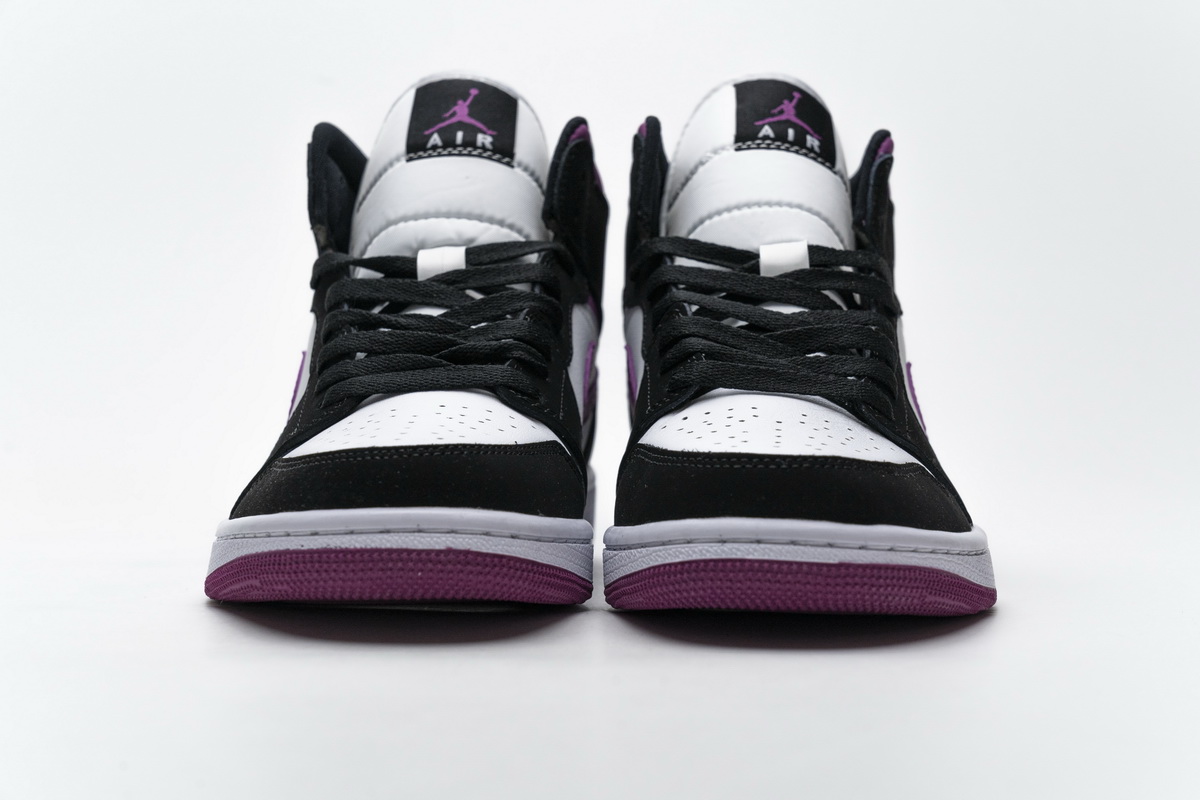 Nike Air Jordan 1 Wmns Mid Black Cactus Flower Bq6472 005 13 - www.kickbulk.co