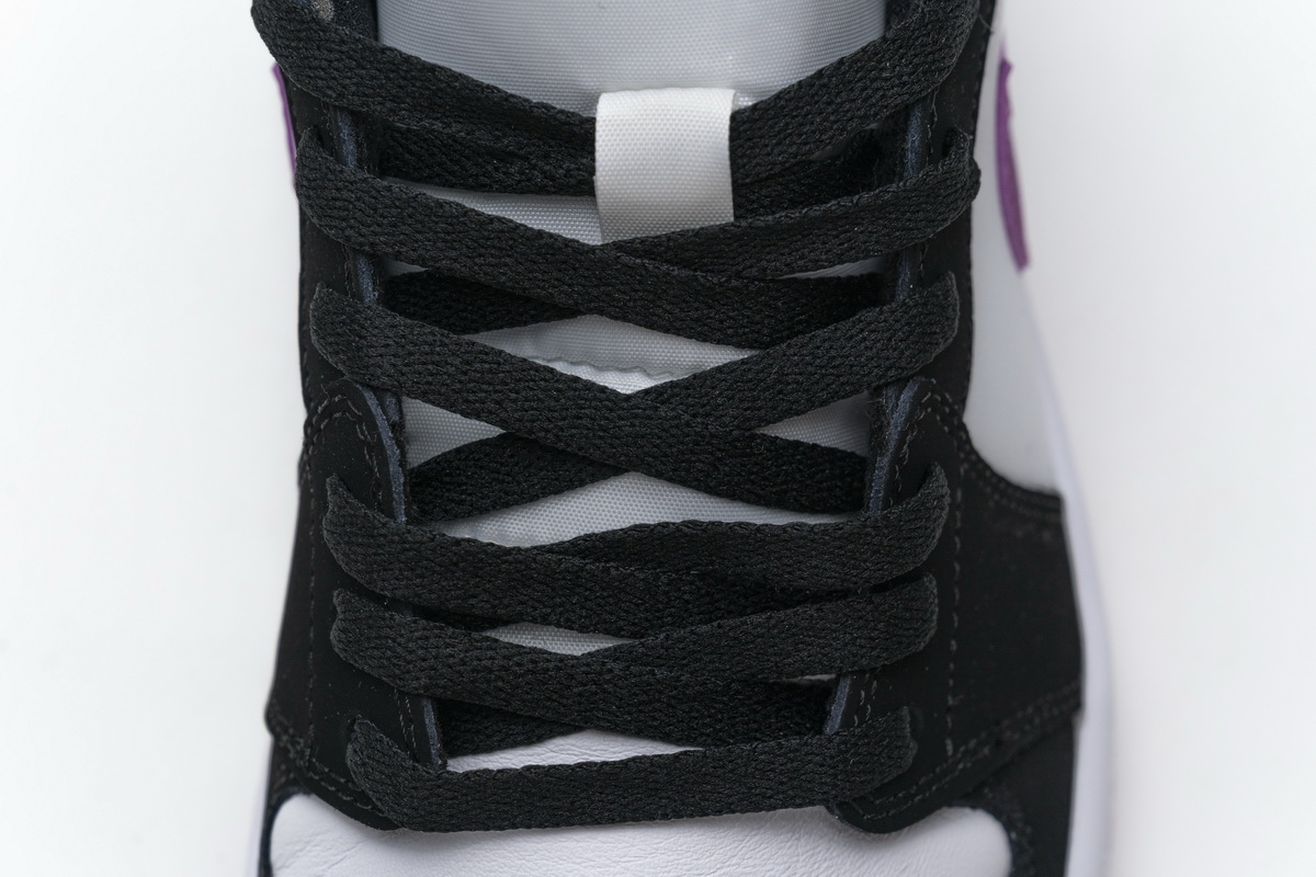 Nike Air Jordan 1 Wmns Mid Black Cactus Flower Bq6472 005 24 - www.kickbulk.co