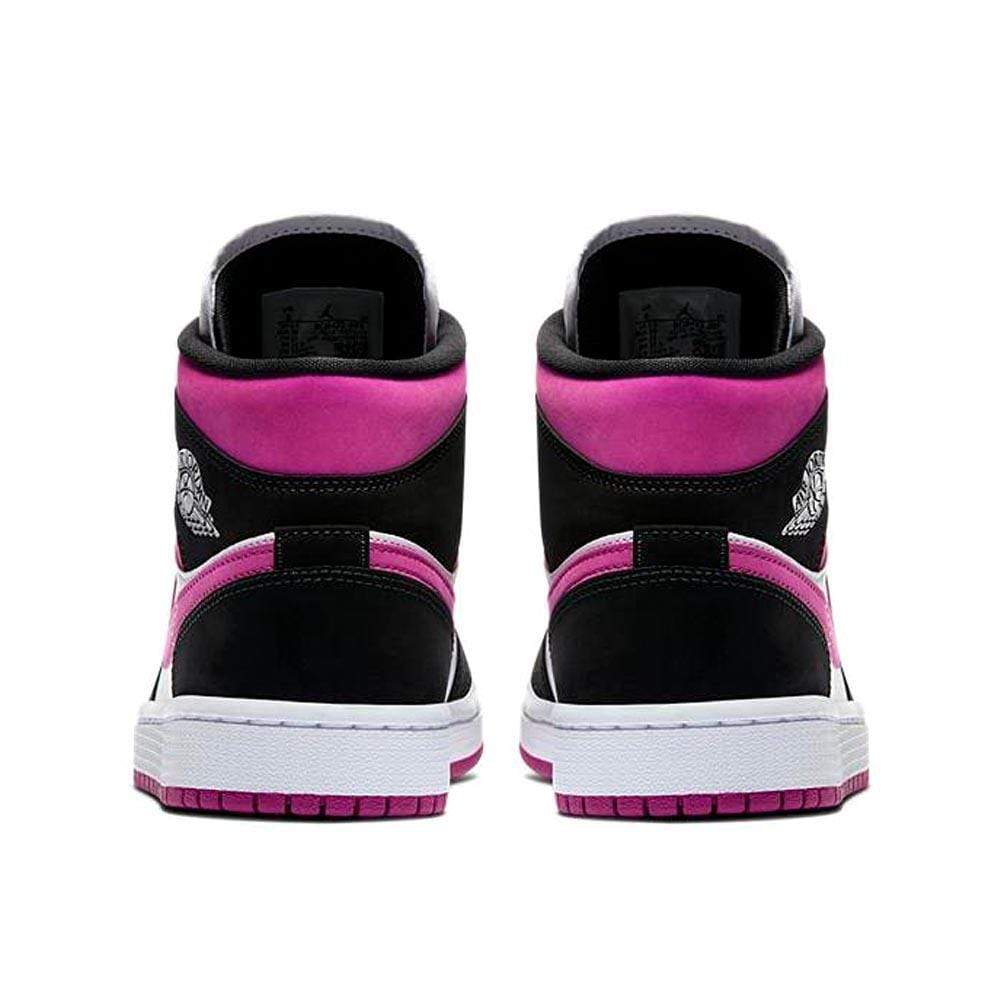 Nike Air Jordan 1 Wmns Mid Black Cactus Flower Bq6472 005 4 - www.kickbulk.co