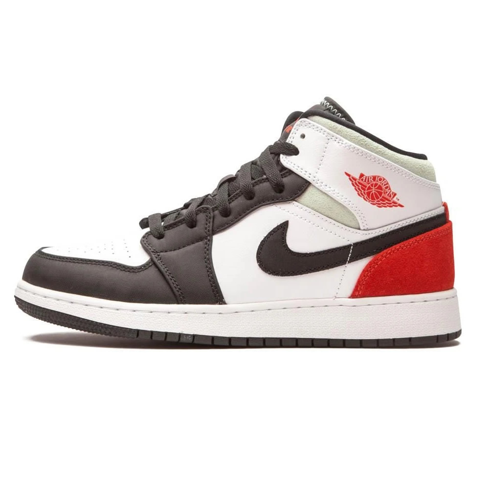 Air Jordan 1 Mid Gs Red Mint Bq6931 100 1 - www.kickbulk.co