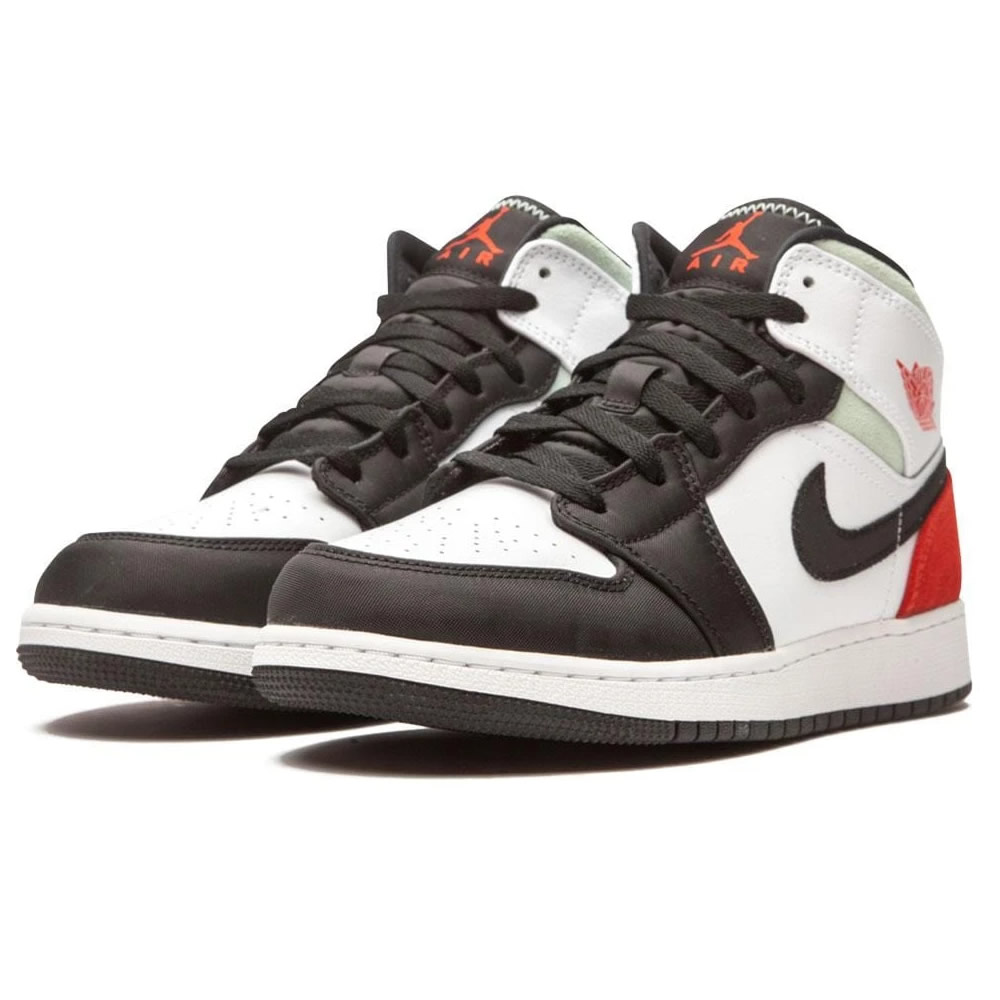 Air Jordan 1 Mid Gs Red Mint Bq6931 100 2 - www.kickbulk.co