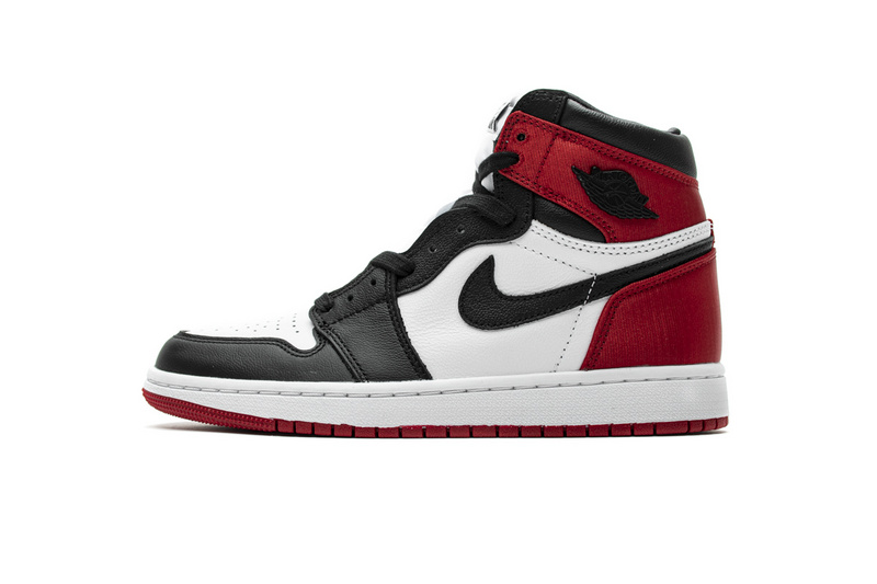 Nike Air Jordan 1 Wmns Retro High Satin Black Toe Cd0461 016 18 - www.kickbulk.co