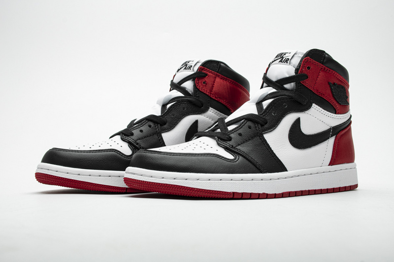 Nike Air Jordan 1 Wmns Retro High Satin Black Toe Cd0461 016 8 - www.kickbulk.co