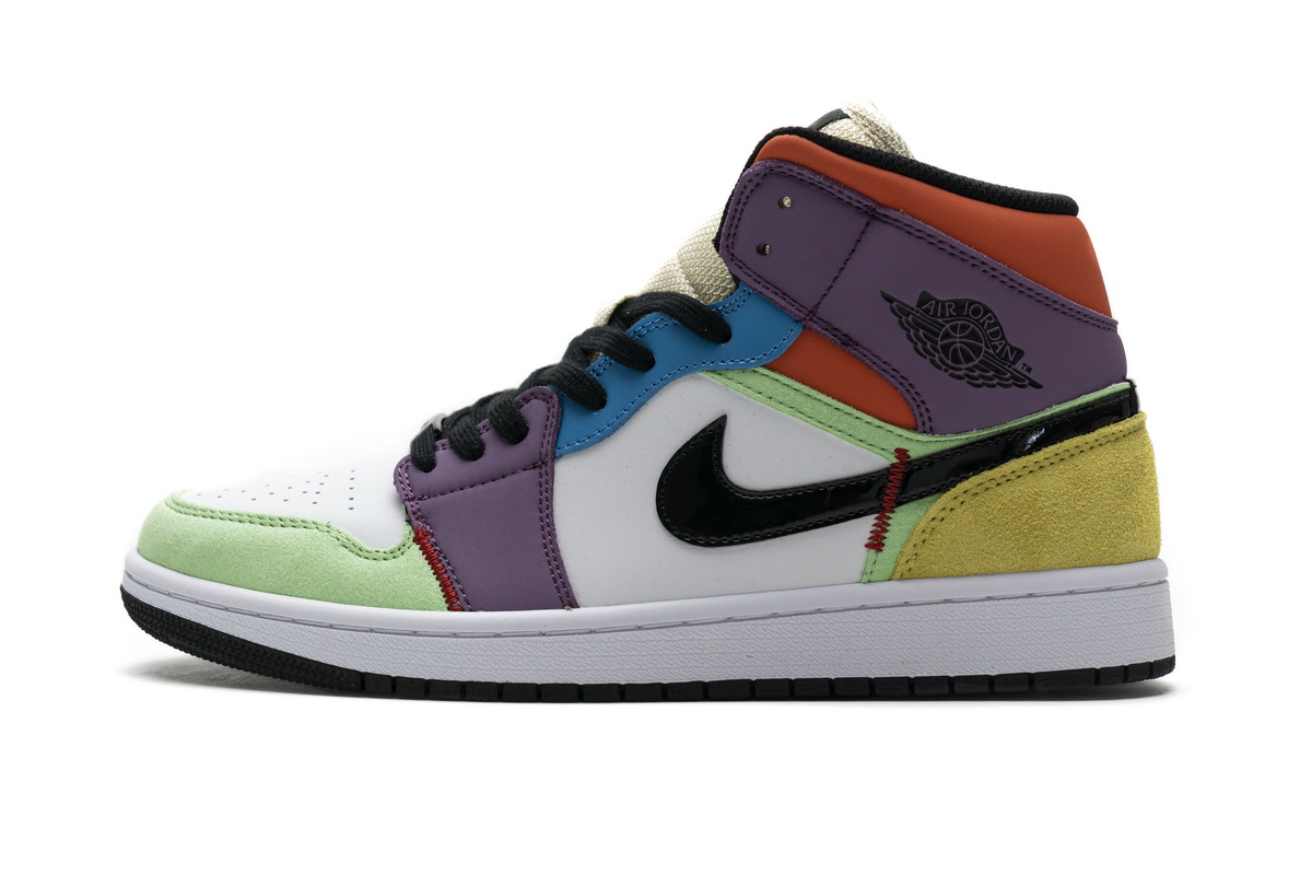 Nike Air Jordan 1 Mid Se Multi Colour W Cw1140 100 7 - www.kickbulk.co