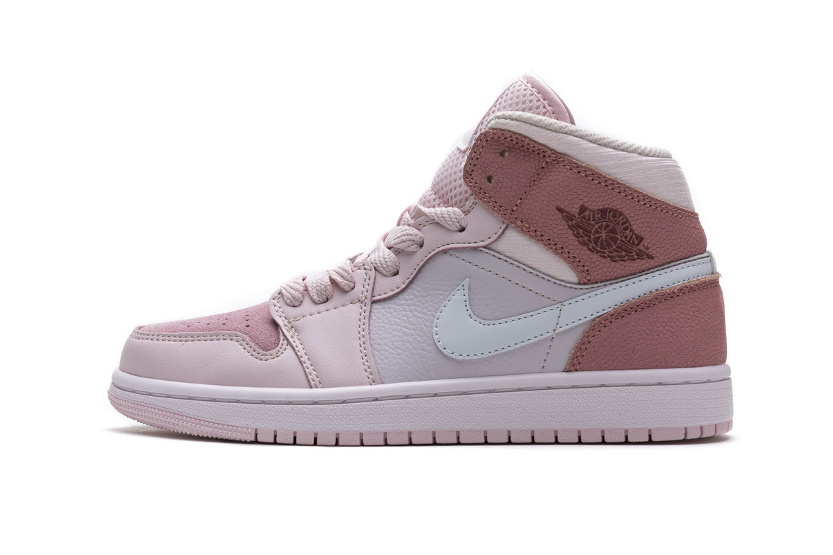 Nike Air Jordan 1 Women Mid Digital Pink Cw5379 600 11 - www.kickbulk.co