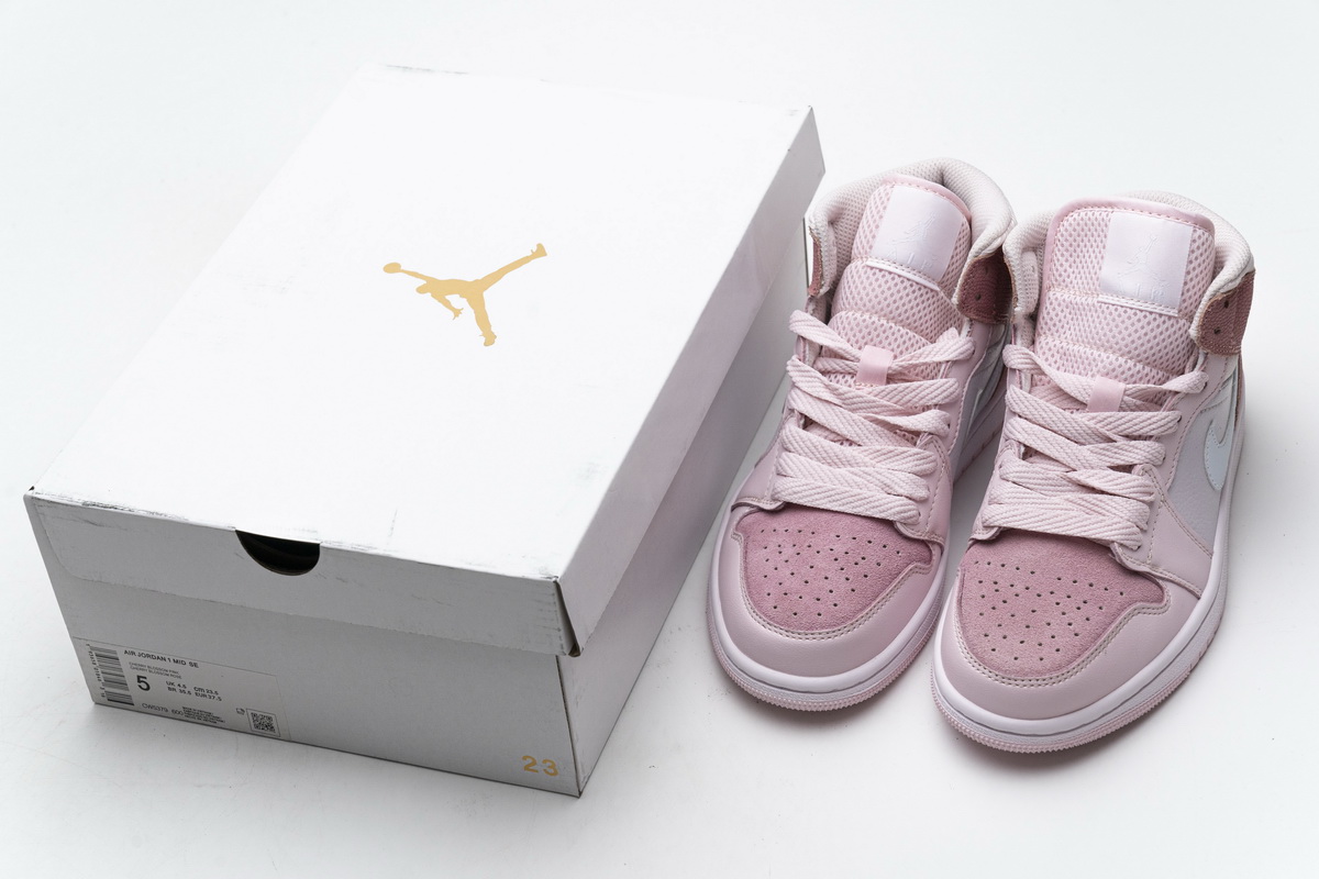 Nike Air Jordan 1 Women Mid Digital Pink Cw5379 600 13 - www.kickbulk.co