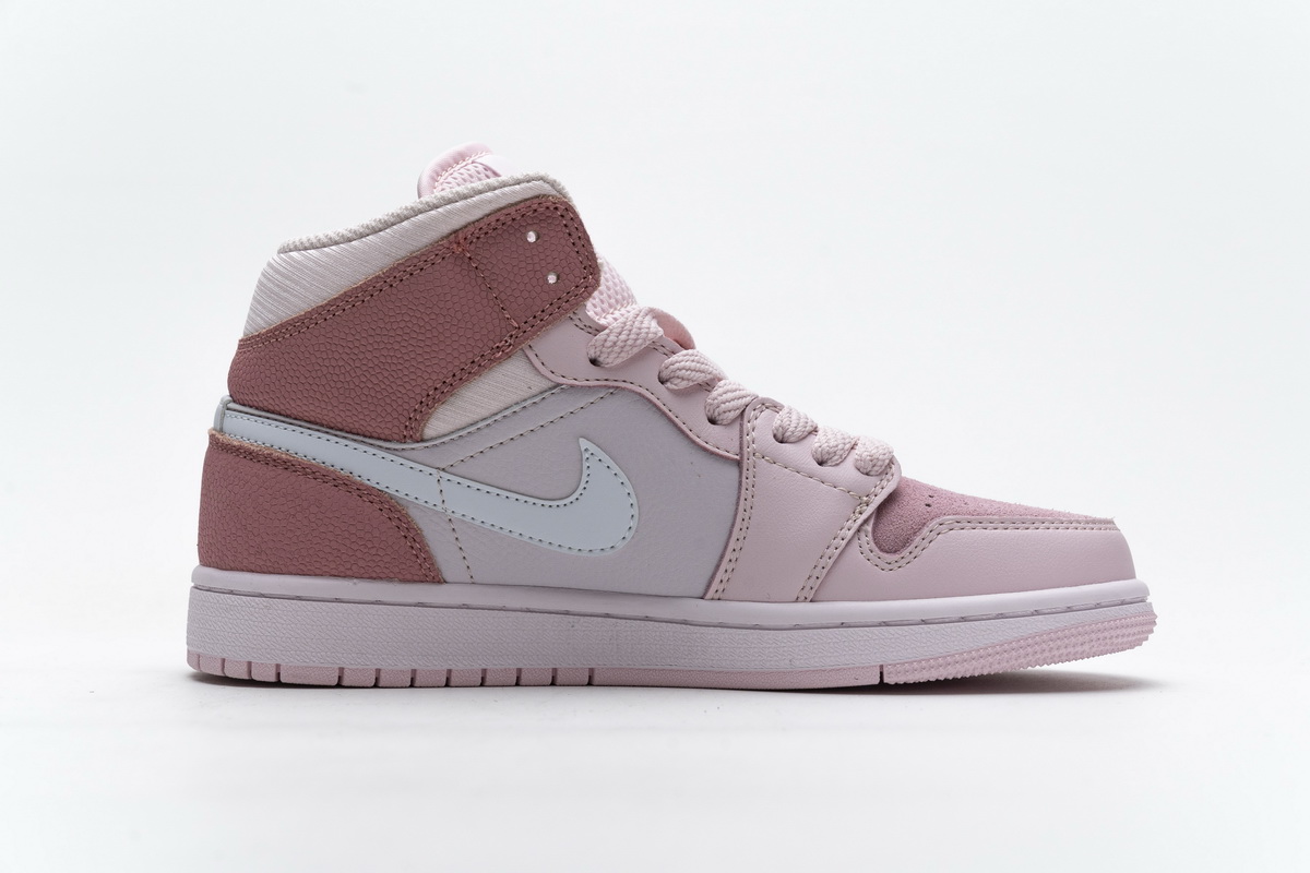 Nike Air Jordan 1 Women Mid Digital Pink Cw5379 600 9 - www.kickbulk.co