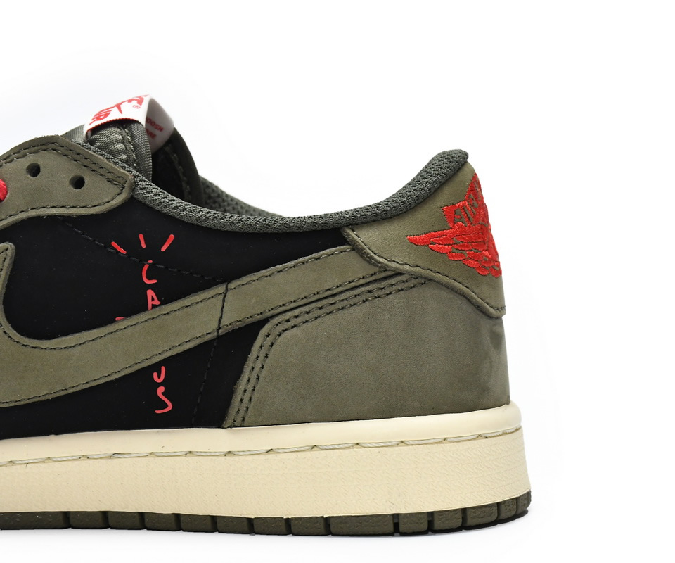 Travis Scott Air Jordan 1 Low Dark Green Dm7866 196 10 - www.kickbulk.co