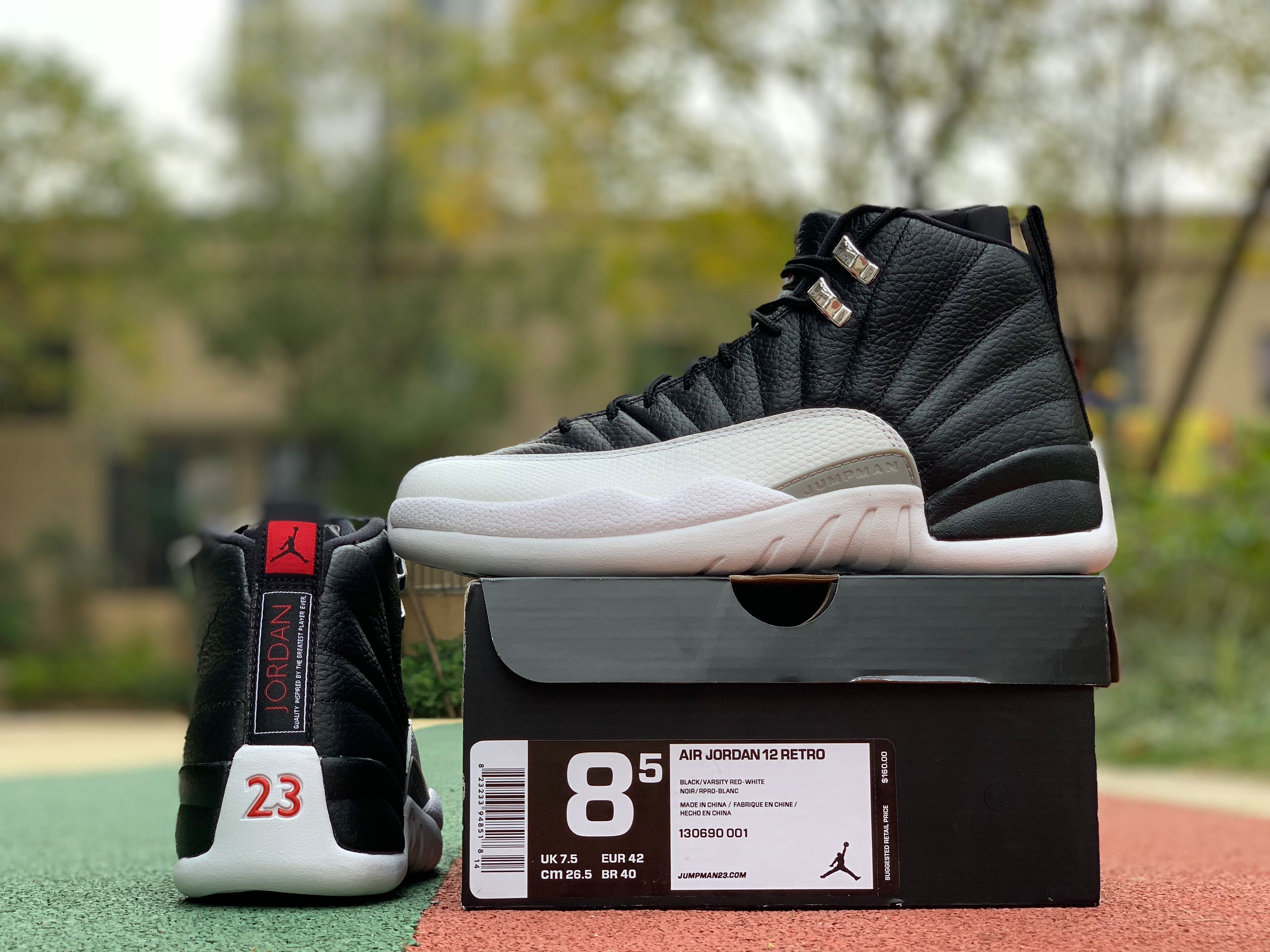 Air Jordan 12 Retro Playoff 130690 001 11 - www.kickbulk.co