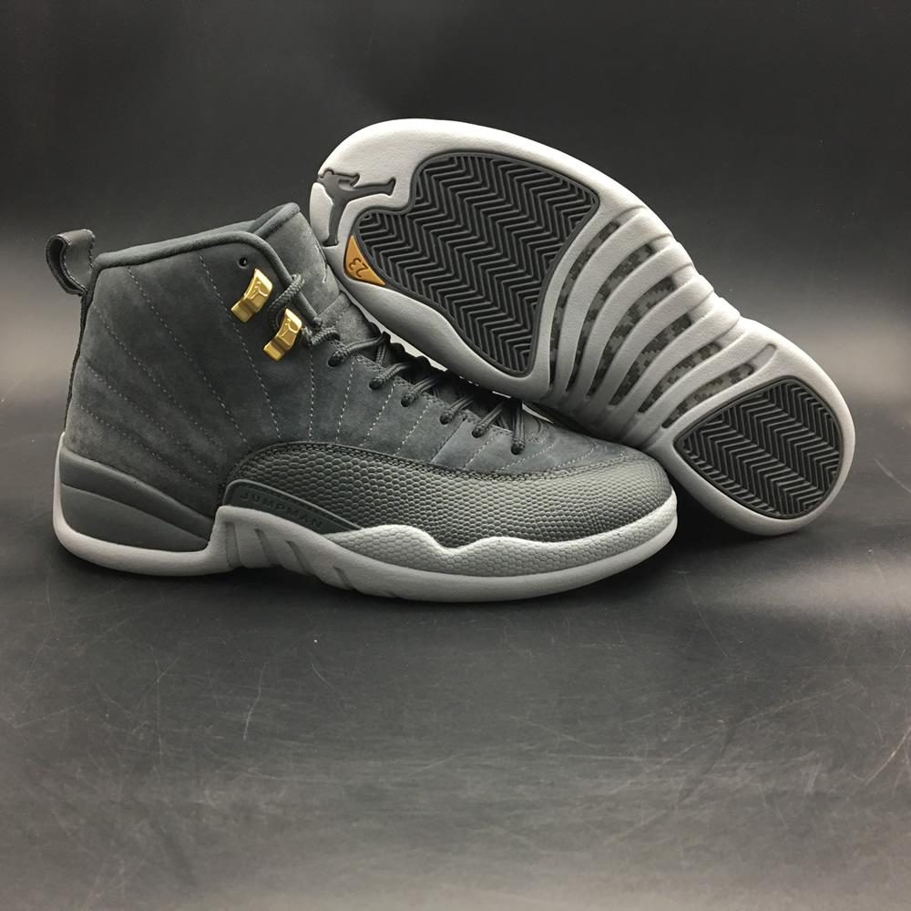 Nike Air Jordan 12 Dark Grey 130690 005 12 - www.kickbulk.co