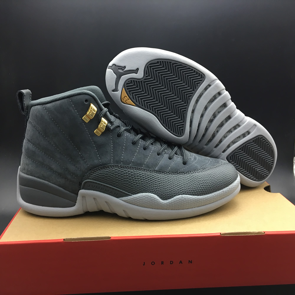 Nike Air Jordan 12 Dark Grey 130690 005 13 - www.kickbulk.co