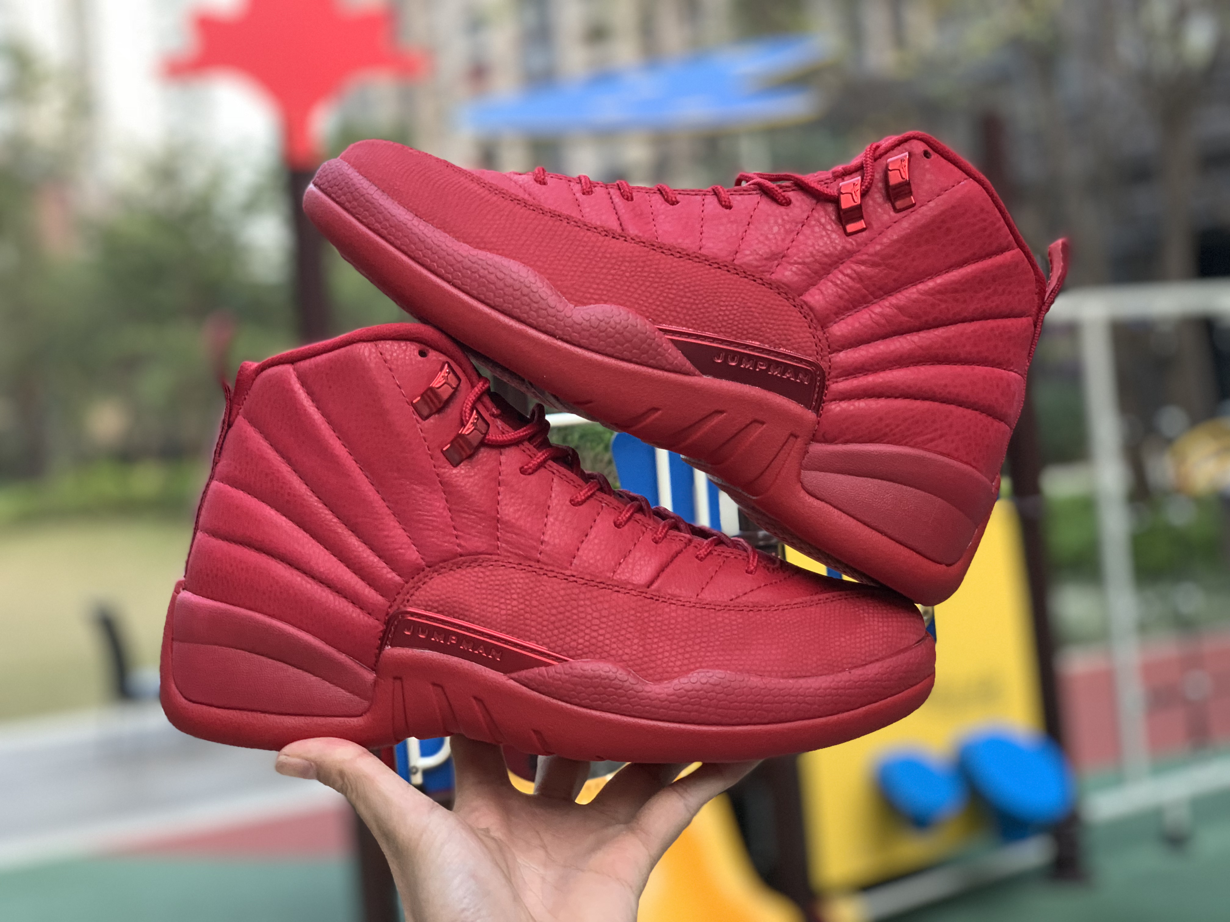 Nike Air Jordan 12 Gym Red 2018 Bulls Black Friday 130690 601 8 - www.kickbulk.co