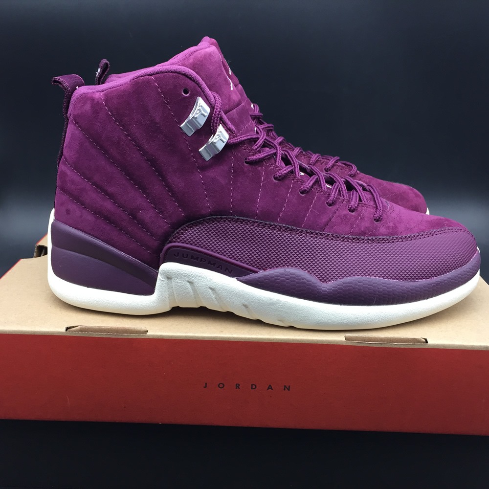 Air Jordan 12 Bordeaux 153265 130690 617 10 - www.kickbulk.co