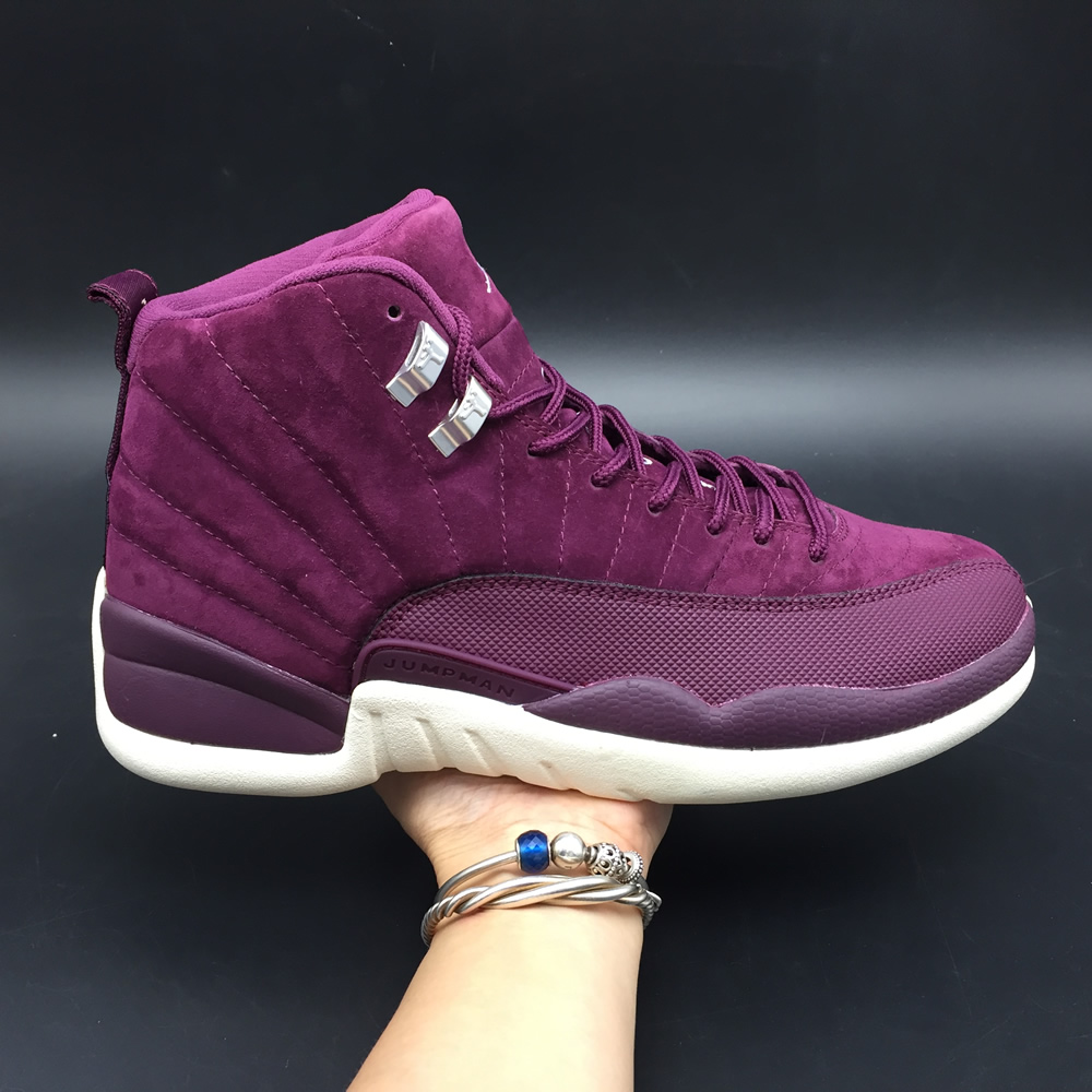 Air Jordan 12 Bordeaux 153265 130690 617 11 - www.kickbulk.co