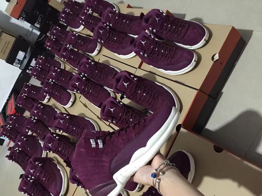 Air Jordan 12 Bordeaux 153265 130690 617 17 - www.kickbulk.co