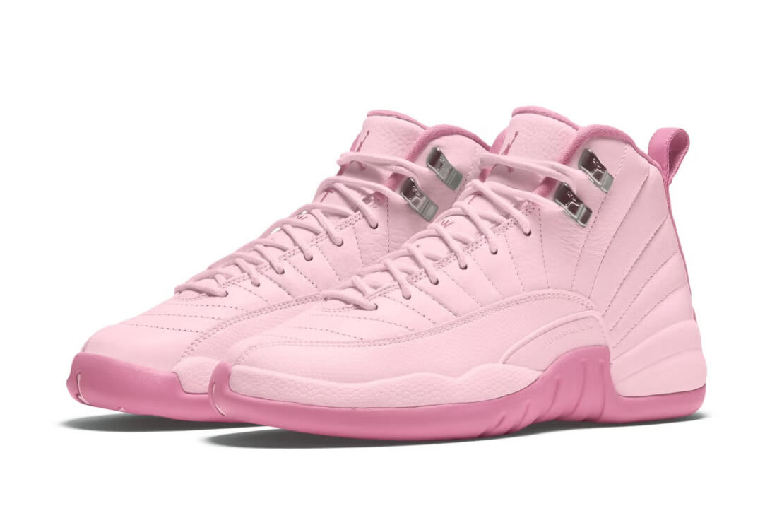 Air Jordan 12 Retro Gs Pearl Pink 510815 600 2 - www.kickbulk.co