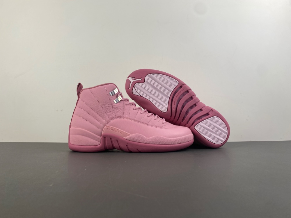 Air Jordan 12 Retro Gs Pearl Pink 510815 600 5 - www.kickbulk.co