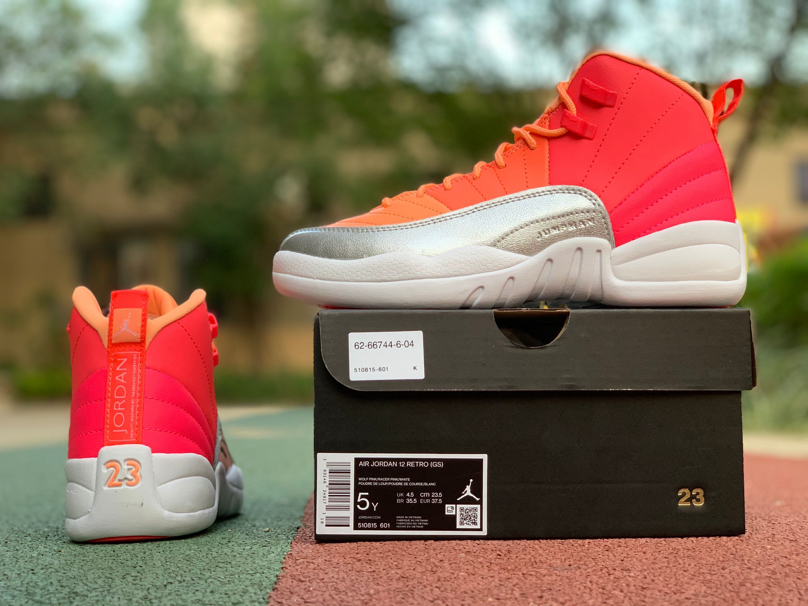 Nike Air Jordan 12 Gs Hot Punch Racer Pink Release Date 510815 601 11 - www.kickbulk.co