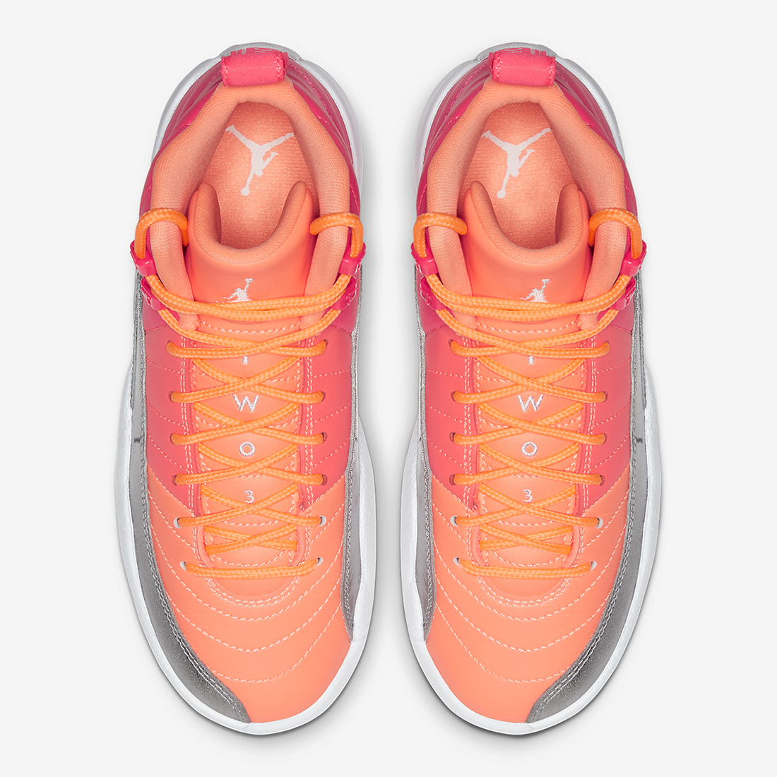 jordan 12s pink and orange